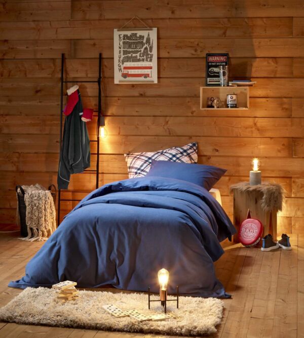 Smart flanel UNI BlueIndigo 1P 42709